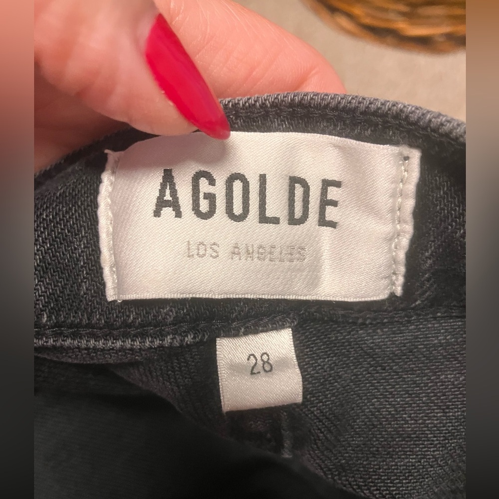 Agolde Riley Crop - Picture 4 of 5